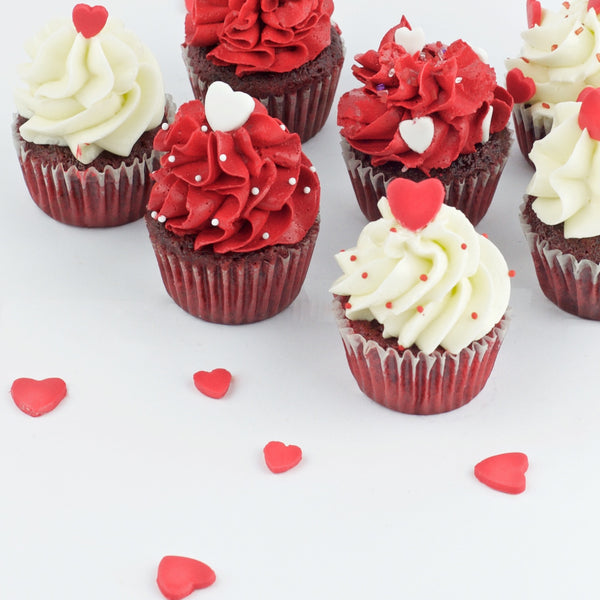 MINI CUPCAKES DE RED VELVET